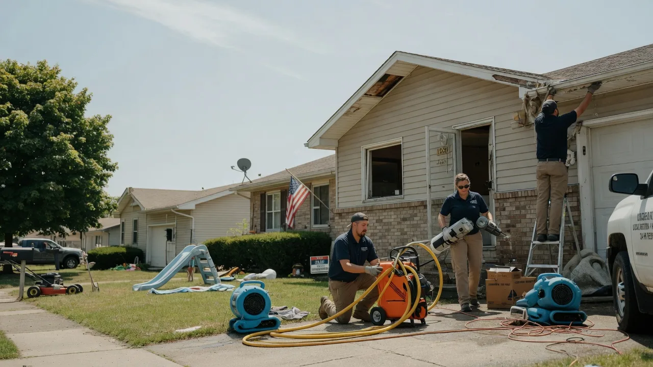 Water Damage Restoration in Rosharon, TX near me